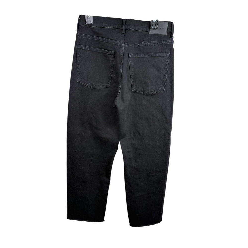 Everlane Jeans Womens 28 Black The Way High Rise Straight Organic Cotton - Picture 6 of 7